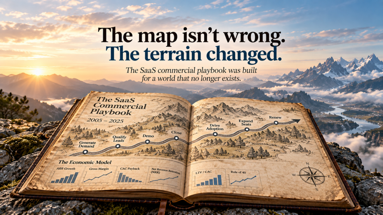 Editorial illustration for What Happens When the Product Outruns the Commercial Model?